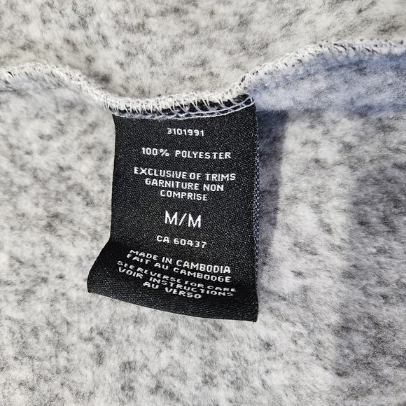 Sunice Stormpack Zip Sweater, Medium, White Peppered - Picture 9 of 11